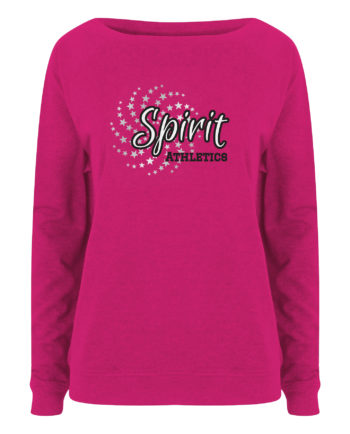 Spirit Athletic Slouch Sweatshirt Pink