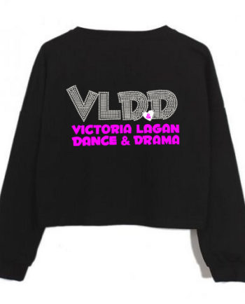 Victoria Lagan Dance and Drama Cropped Sweatshirt