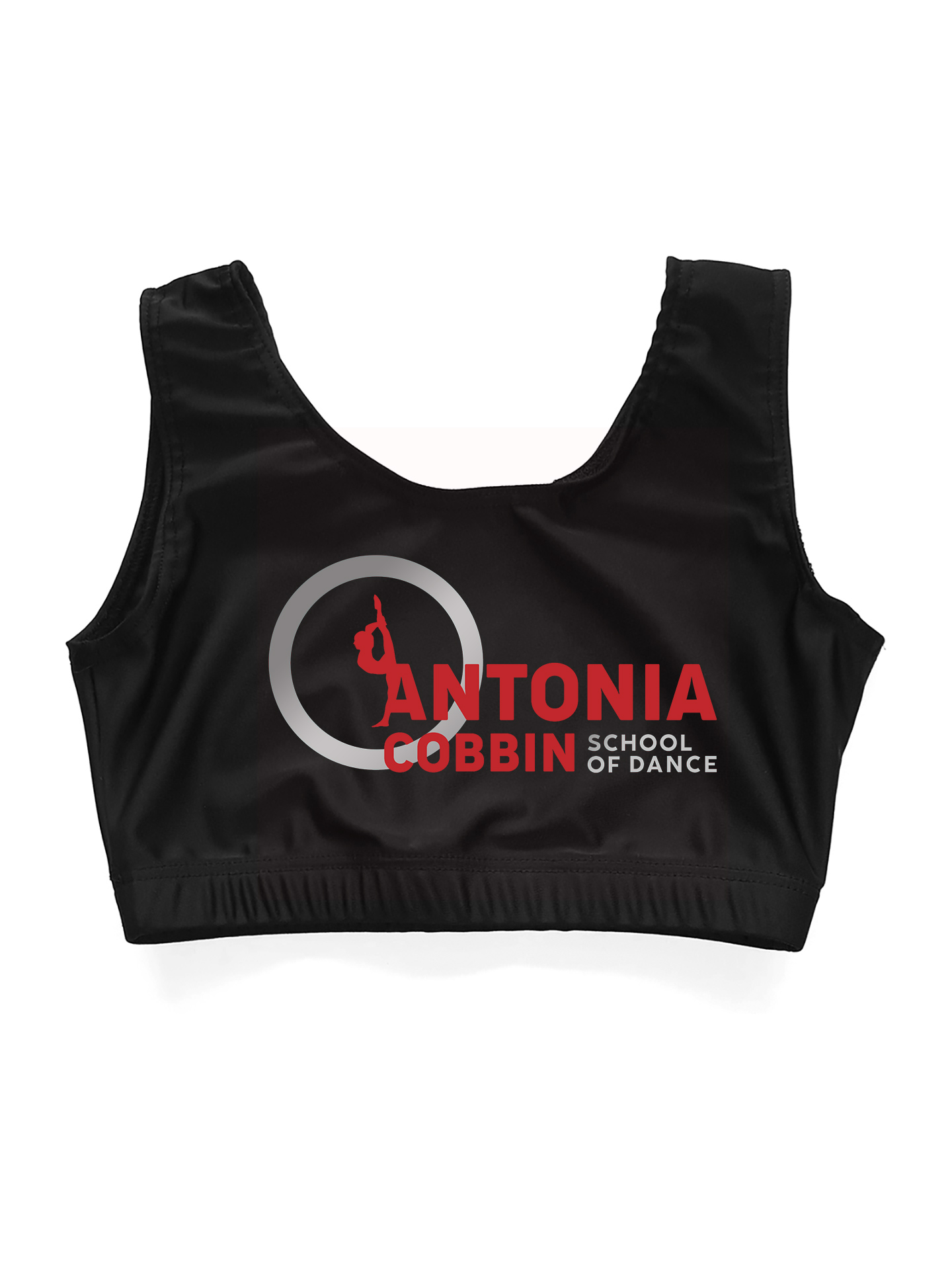 Antonia Cobbin School Of Dance Lycra Crop Top