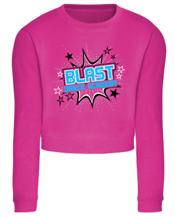 Blast Cheer Cropped Sweatshirt