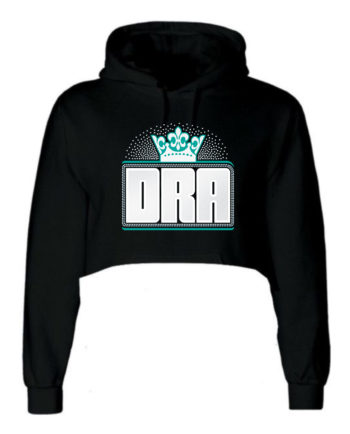 Dynasty Reign Cotton Cropped Hoodie