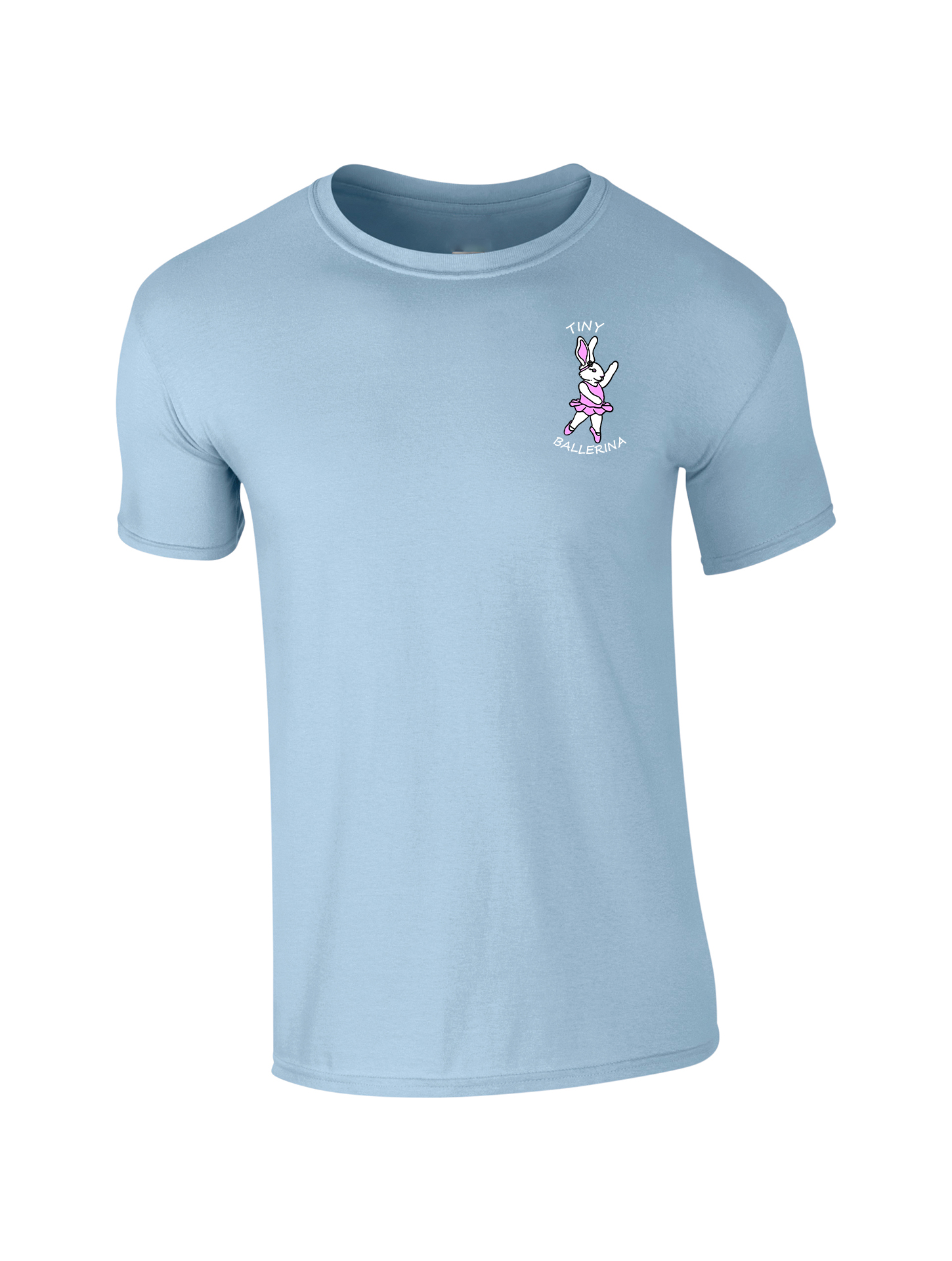 The Dance Studio Herts Tiny Ballerina Light Blue T-Shirt