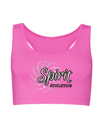 Spirit Athletic Sports Bra Pink