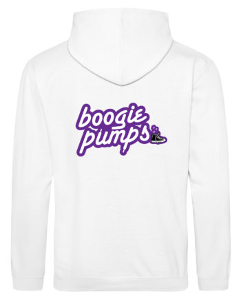 Boogie Pumps Zipped Hoodie (Glitter Personalisation)