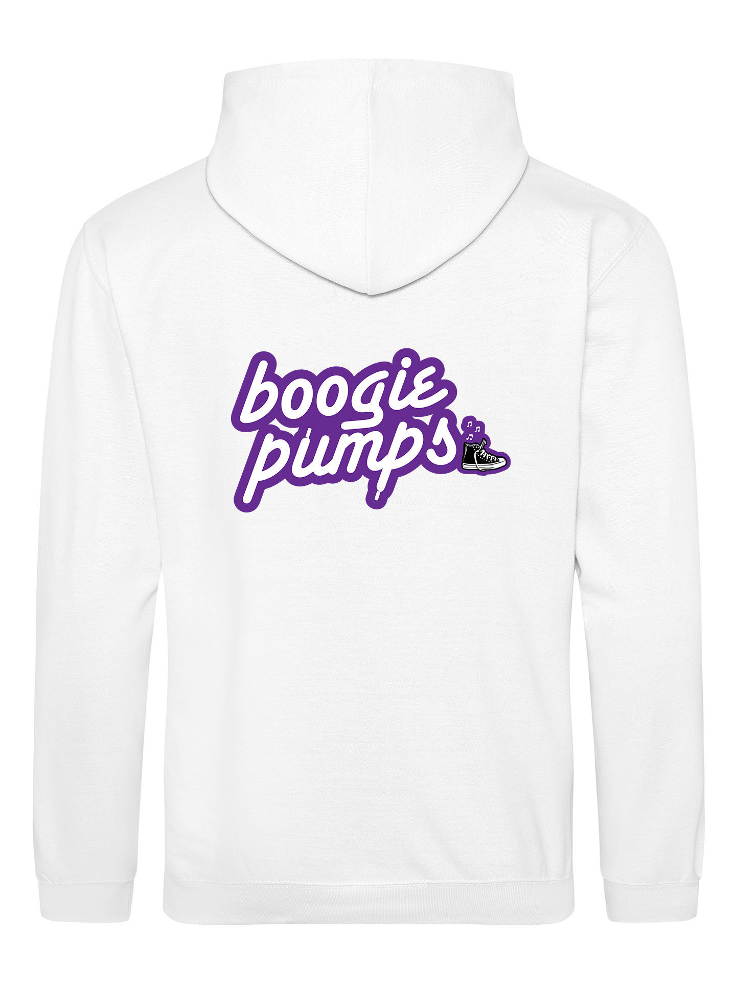 Boogie Pumps Zipped Hoodie (Glitter Personalisation)