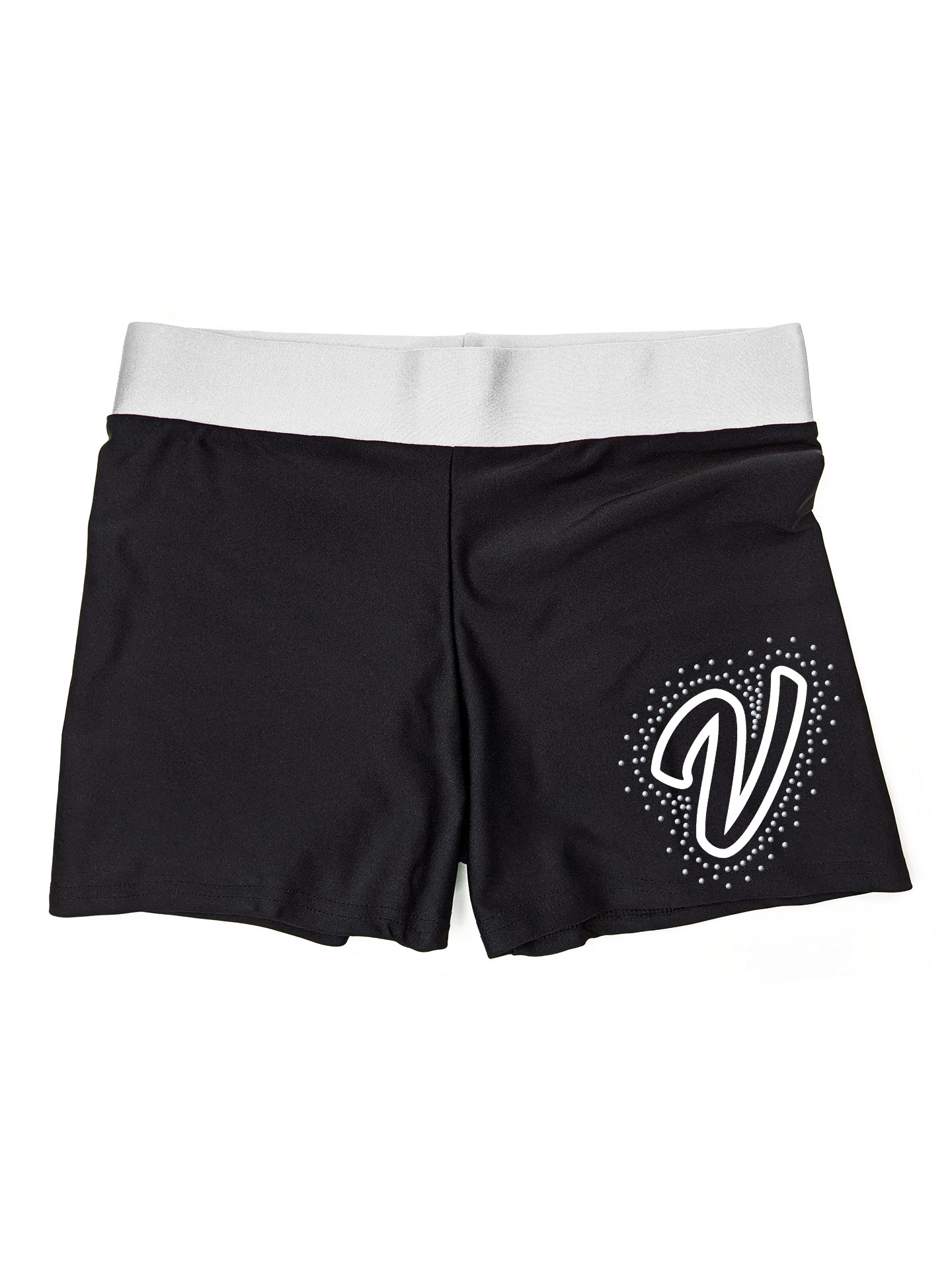 Caterham Allstars Cheerleading Vengeance Lycra Shorts**CUSTOM LYCRA 6-8 WEEK LEAD TIME**