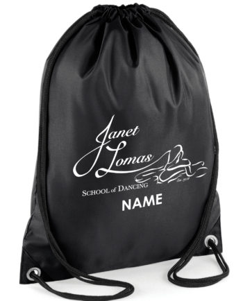Janet Lomas School Of Dancing Premium Gym Sack
