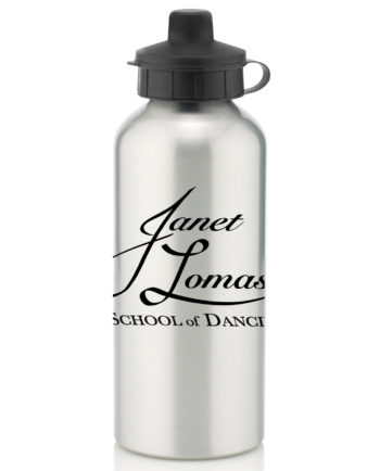 Janet Lomas School Of Dancing Silver Water Bottle