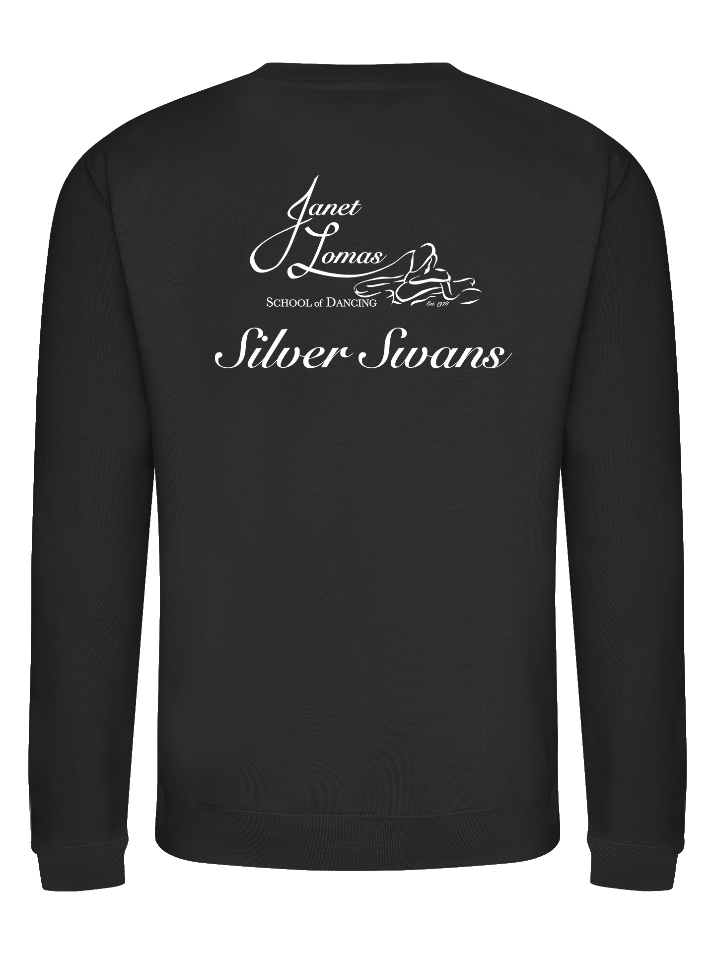 Janet Lomas School Of Dancing Silver Swans Sweatshirt - Image 2
