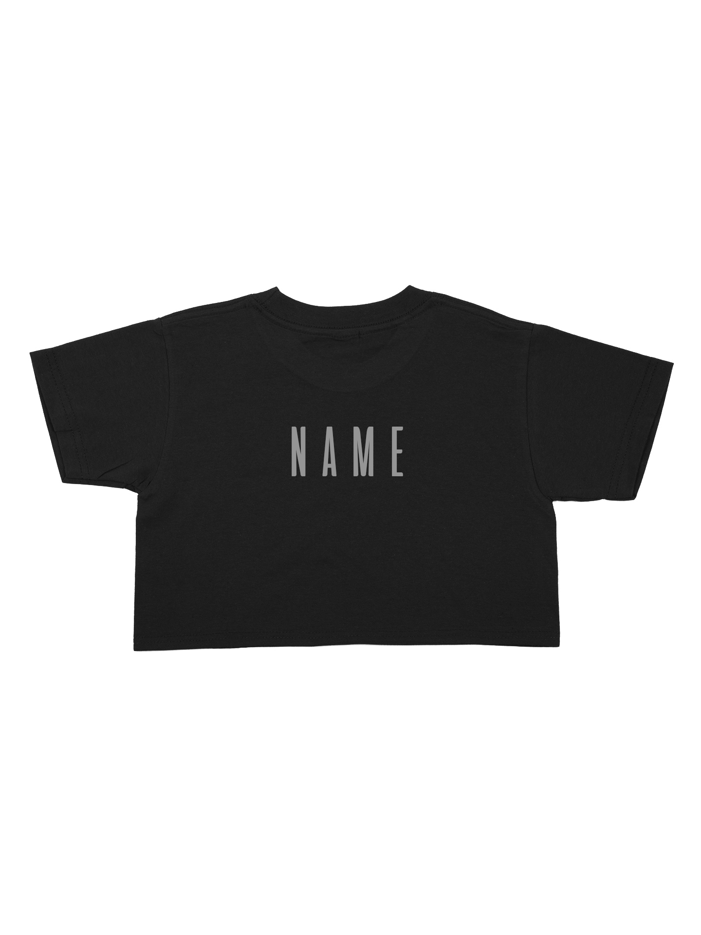 Dover Dance Academy Glitter Personalisation Crop T-Shirt - Image 2