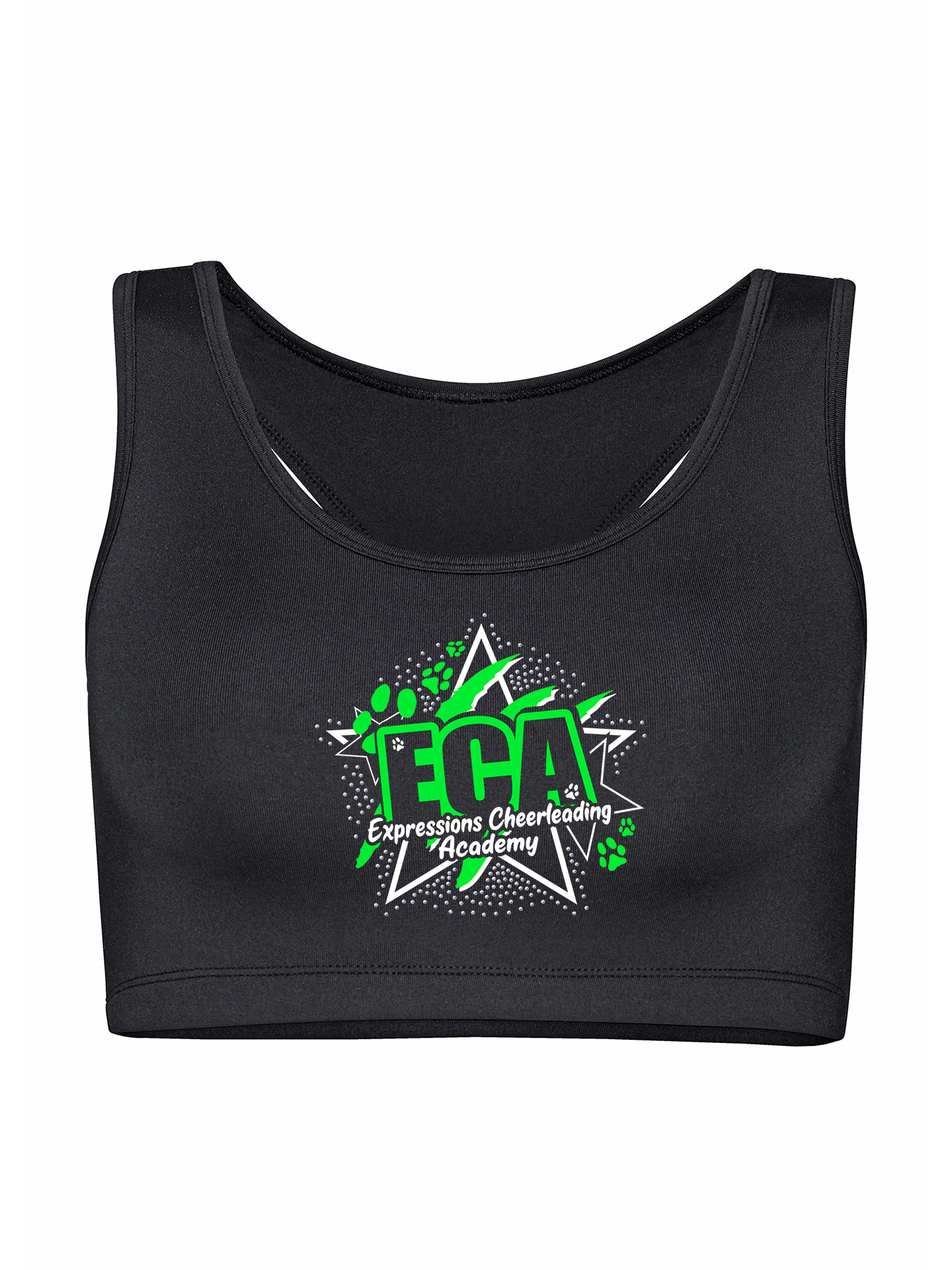 Expressions Cheerleading Ladies Sports Bra