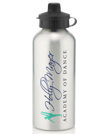 Holly Mayer Academy Of Dance Silver Water Bottle