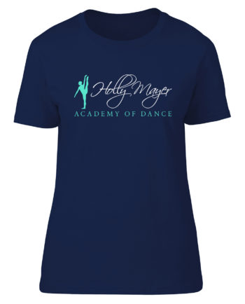 Holly Mayer Academy Of Dance Adults Fitted T-Shirt