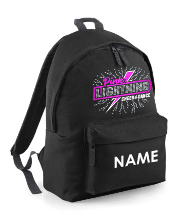 Pink Lightning Cheer Backpack