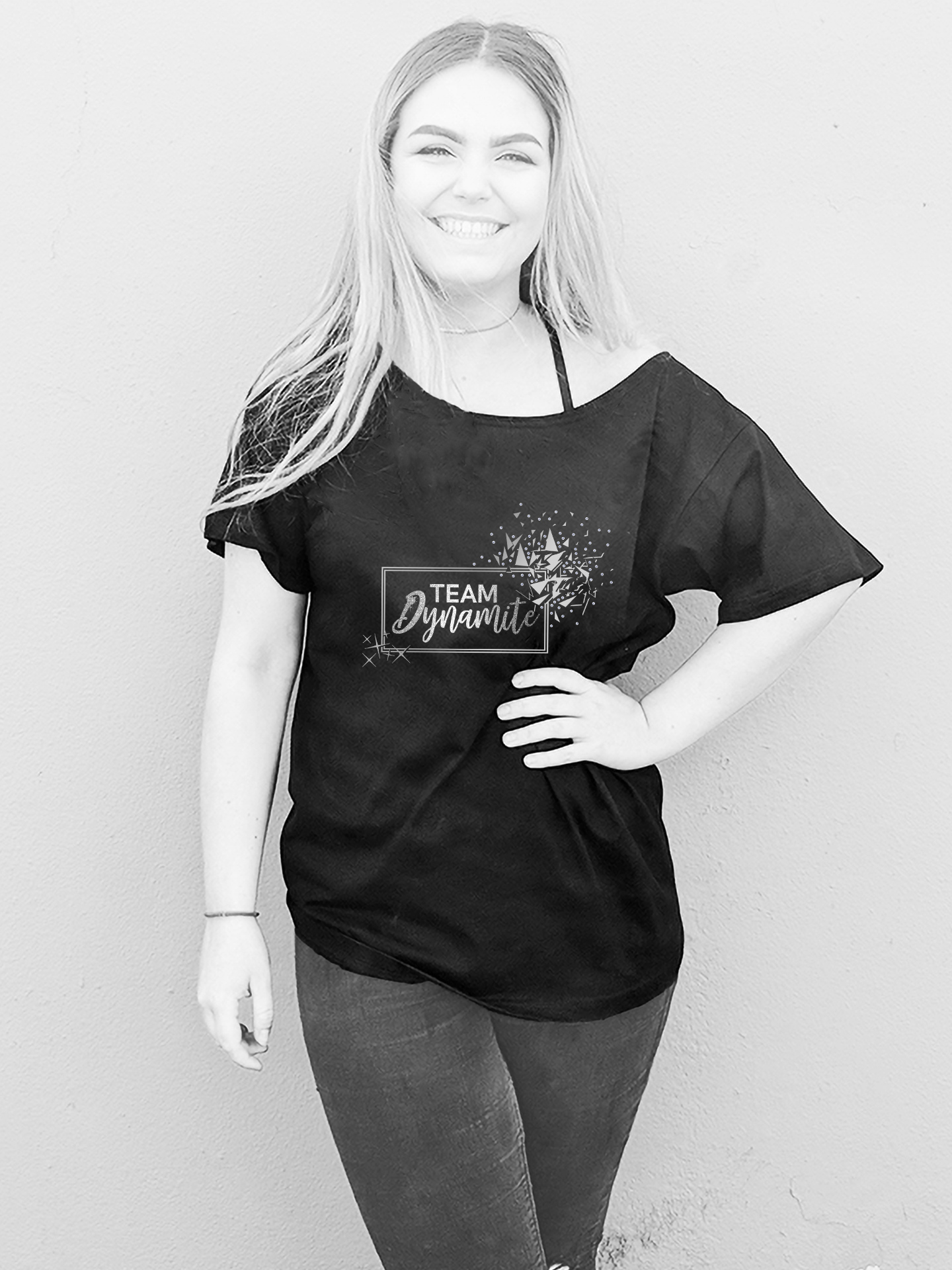 Team Dynamite Wide Neck T-Shirt