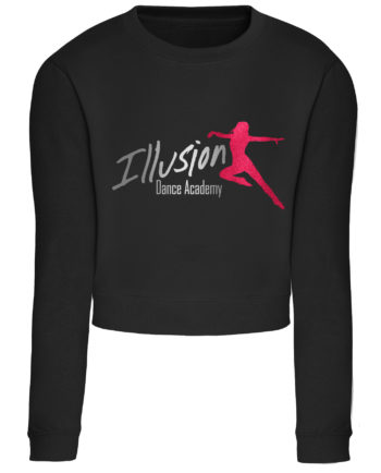 Illusion Dance Academy Cropped Sweatshirt