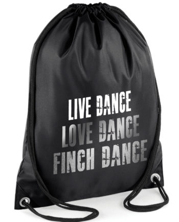 Finch School Of Dancing Boys Drawstring Gym Bag