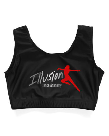 Illusion Dance Academy Lycra Crop Top