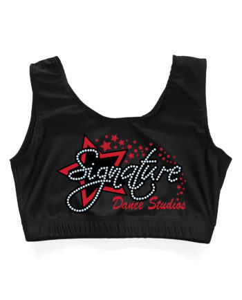 Signature Dance Studios Lycra Crop Top