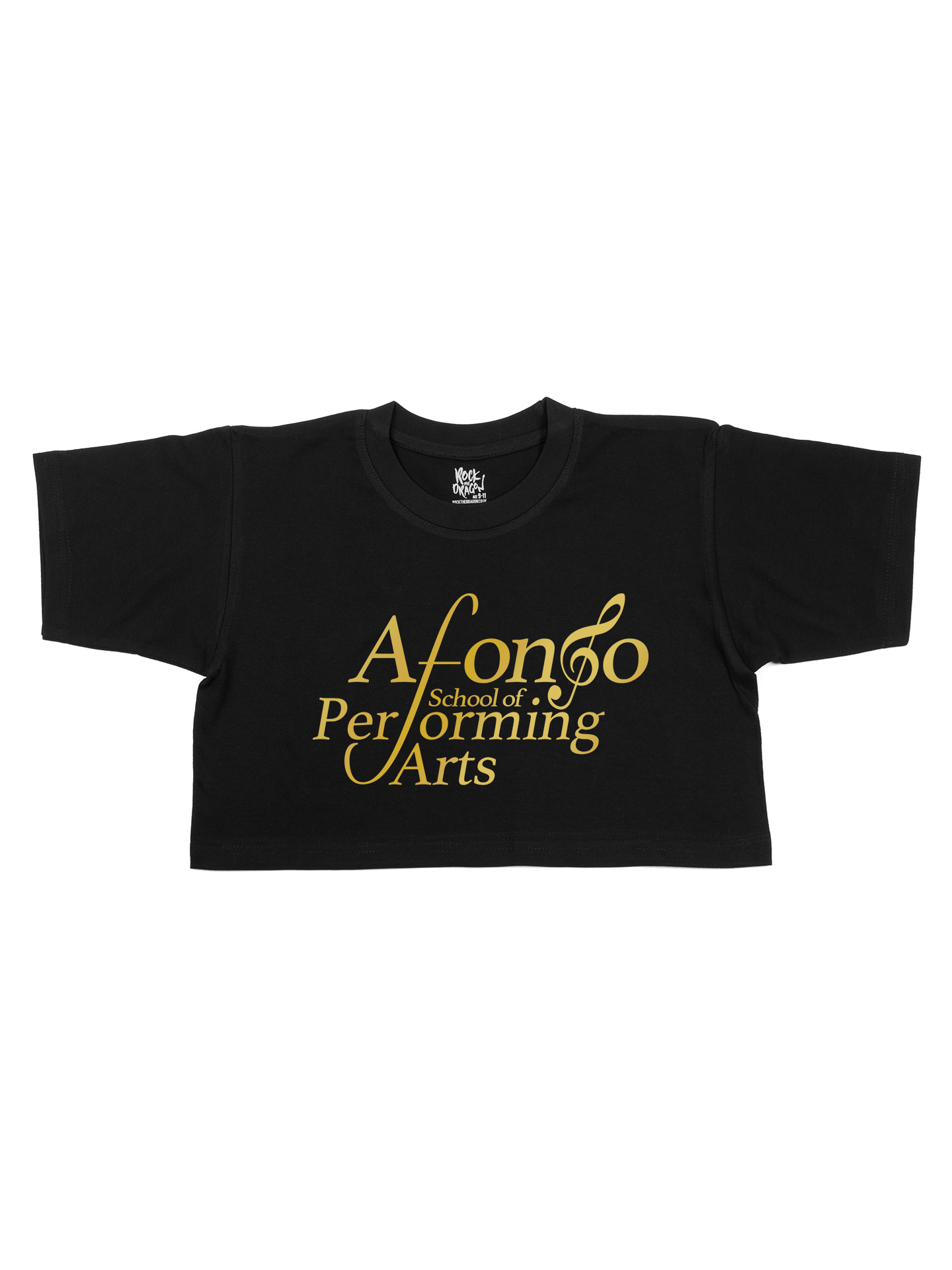 Afonso School of Performing Arts Girls Cropped T-Shirt