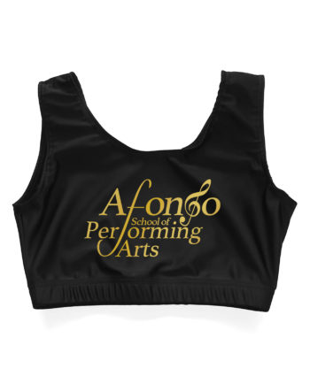 Afonso School of Performing Arts Girls Lycra Crop Top