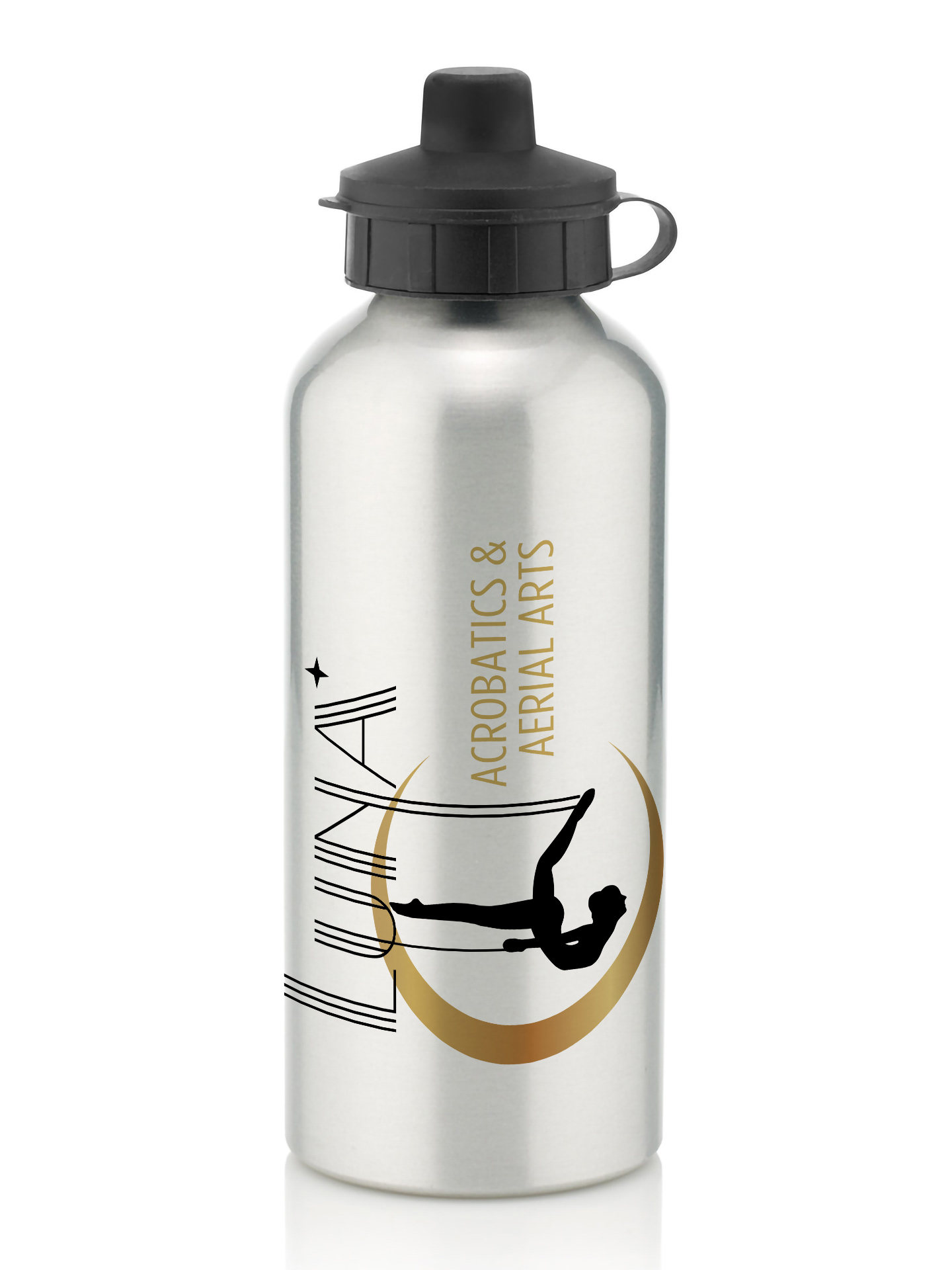 Luna Acrobatics and Aerial Dance Water Bottle