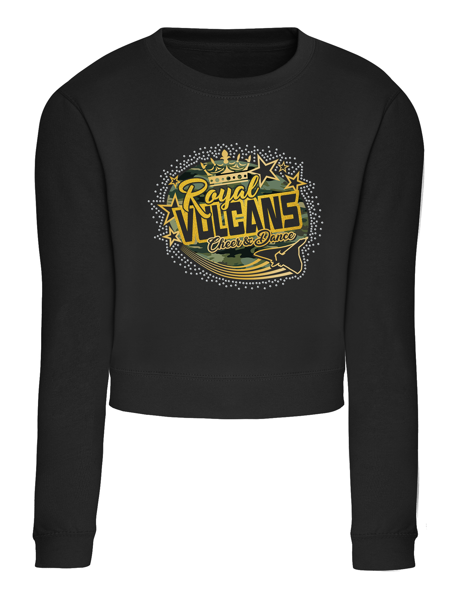 Royal Vulcans Cropped Sweatshirt