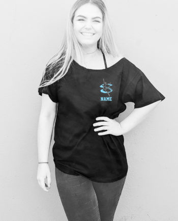 Fi Steps Wide Neck T-shirt