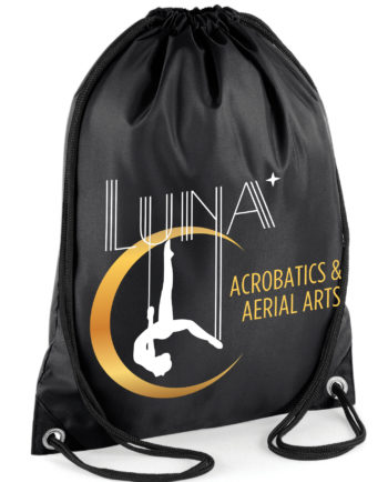 Luna Acrobatics and Aerial Dance Drawstring Gym Bag