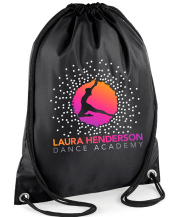 Laura Henderson Dance Academy Drawstring Gym Bag