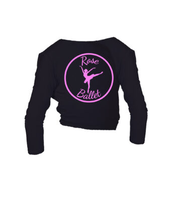 Rose Ballet Black Nikki Wrap Cardigan