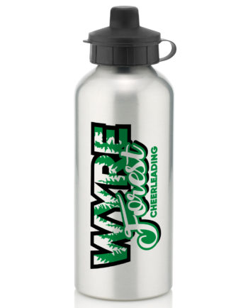 Wyre Forest Cheerleading Silver Water Bottle