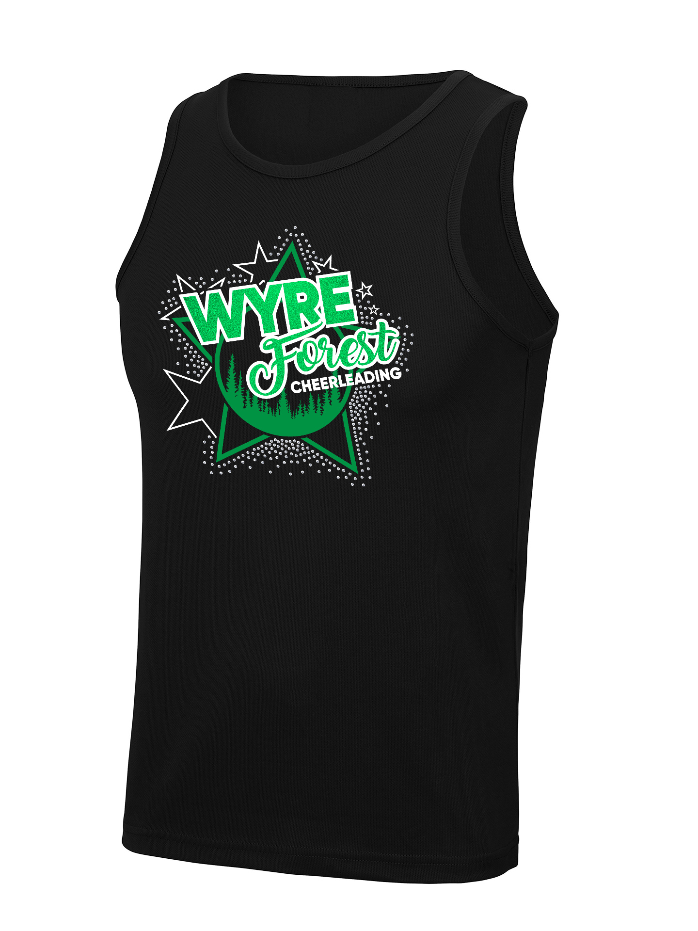Wyre Forest Cheerleading Sports Fabric Vest