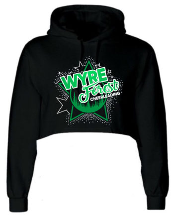 Wyre Forest Cheerleading Crop Hoodie