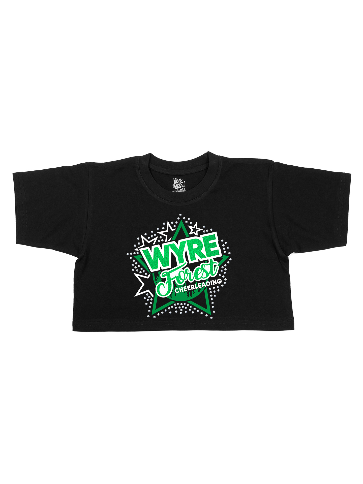 Wyre Forest Cheerleading Crop T-Shirt