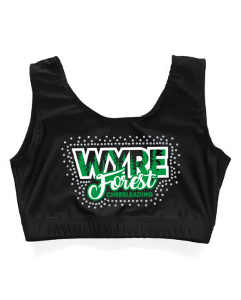 Wyre Forest Cheerleading Lycra Crop Top