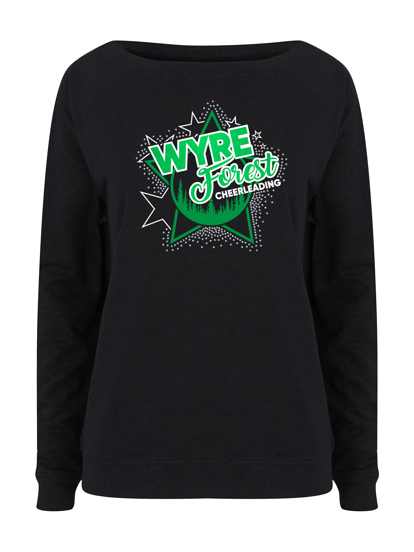 Wyre Forest Cheerleading Slouch Sweatshirt