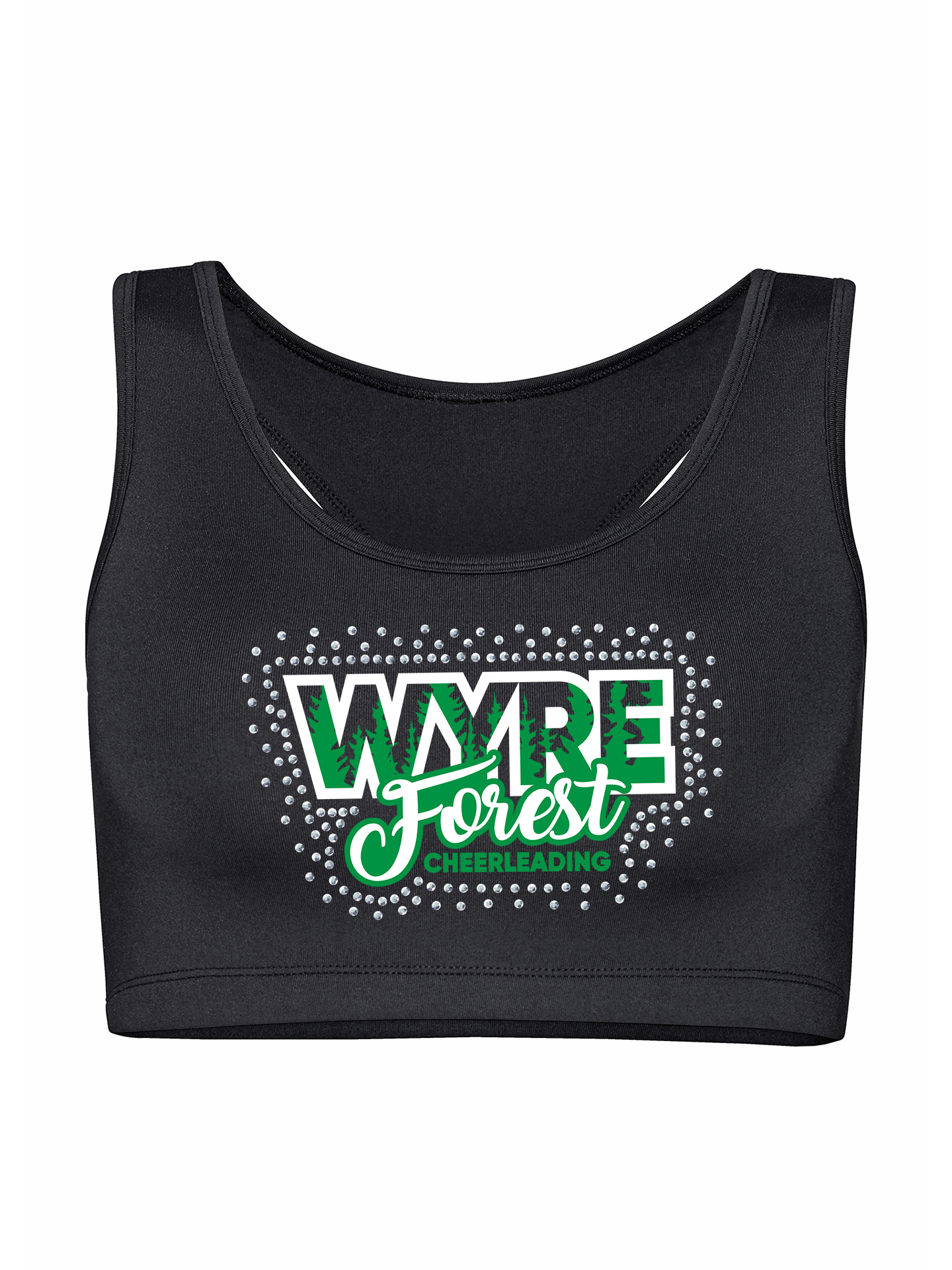 Wyre Forest Cheerleading Ladies Sports Bra