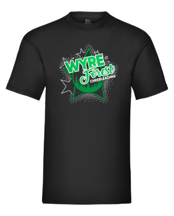 Wyre Forest Cheerleading Slogan T-Shirt