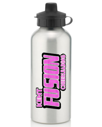 Kent Fusion Cheerleading Silver Water Bottle