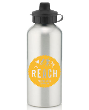 The Reach Performers Company Silver Water Bottle