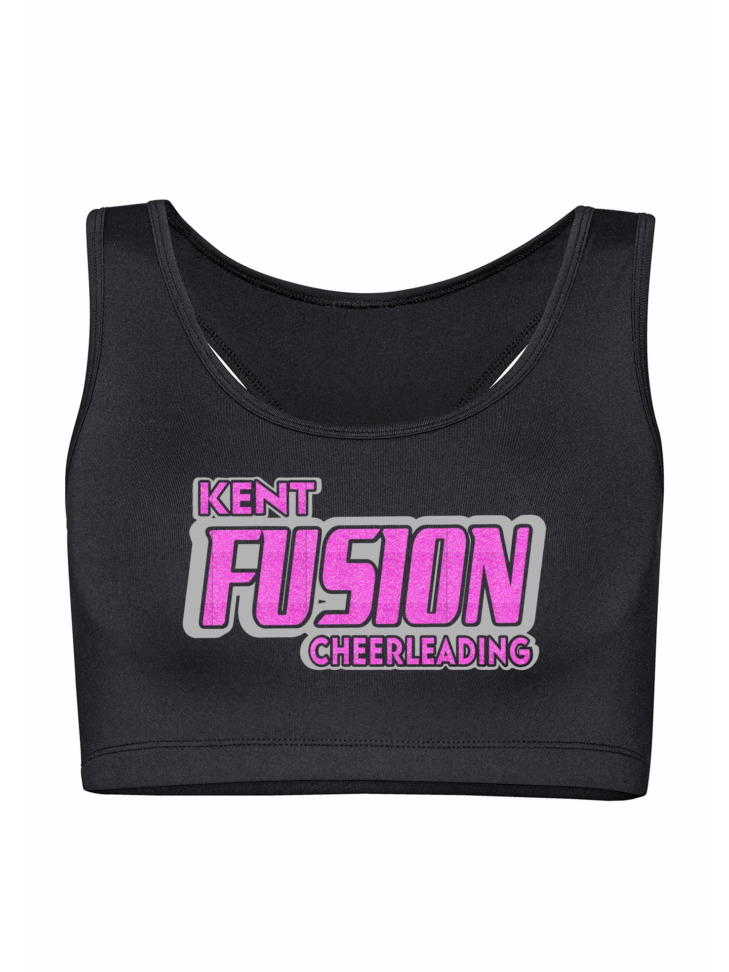 Kent Fusion Cheerleading Ladies Sports Bra Rock the Dragon