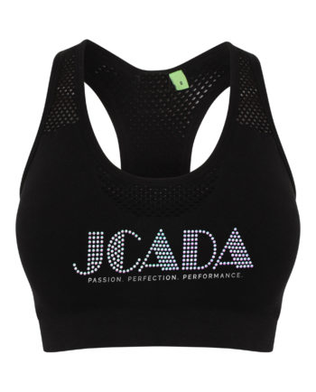 JCADA Seamless Crop Top - Black
