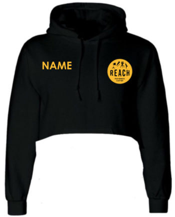 The Reach Performers Company Crop Hoodie