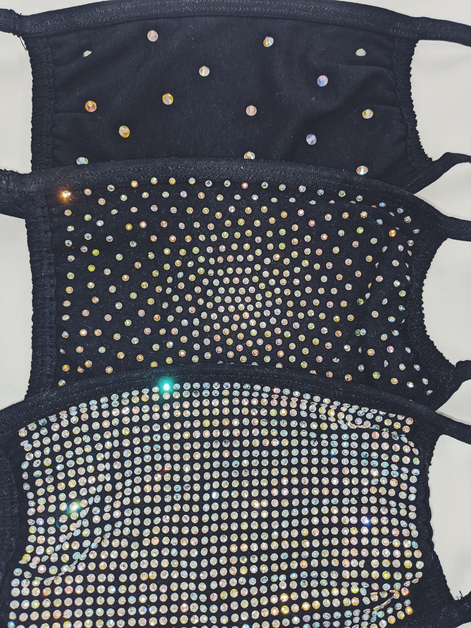 Rhinestone Face Covering - Image 2
