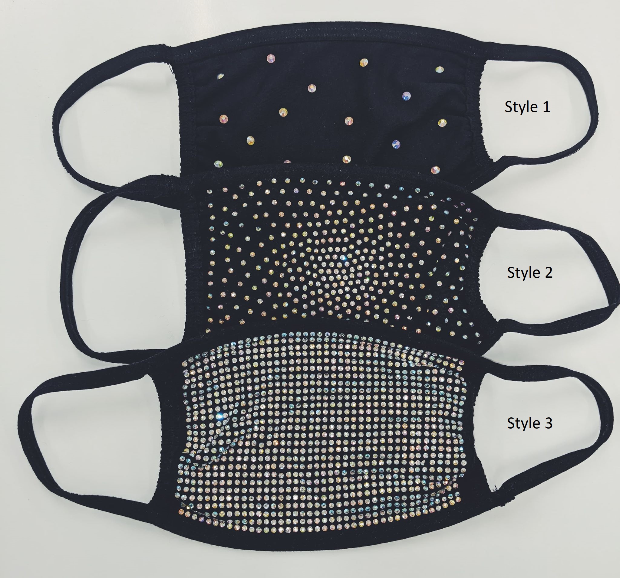 Rhinestone Face Covering