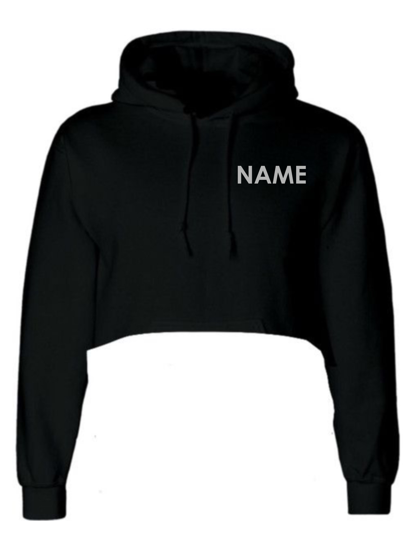 AJ Dance and Fitness Cropped Hoodie - Image 2