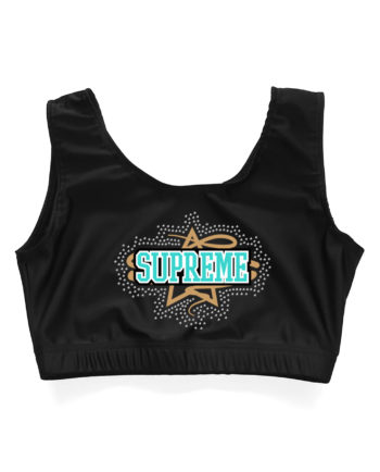 Supreme Cheer and Dance Academy Lycra Crop Top