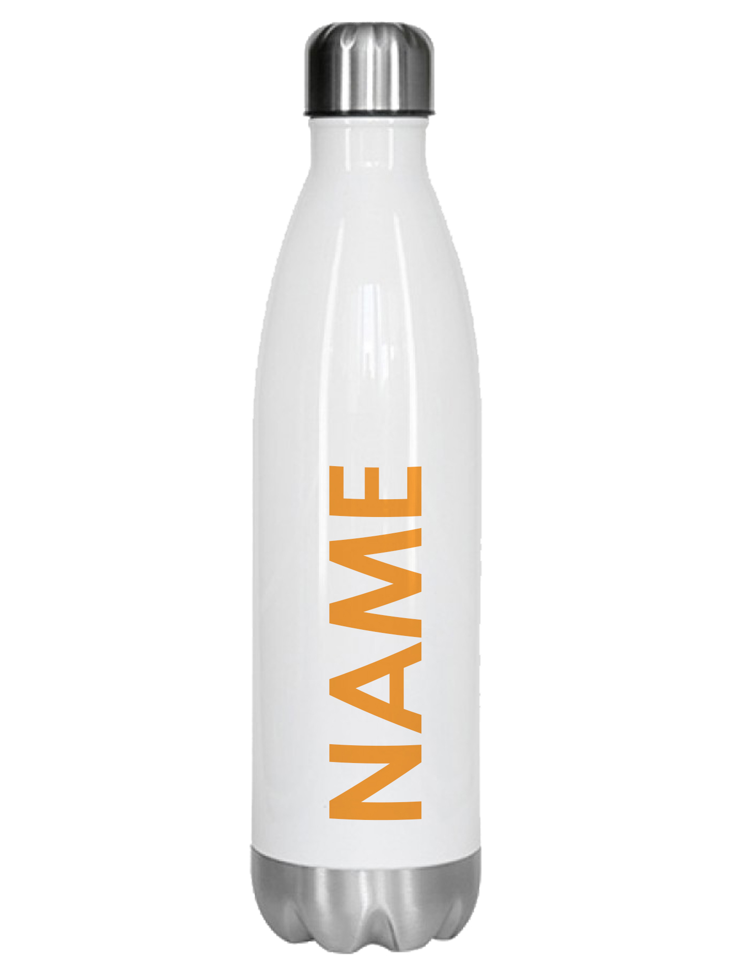 Carly Lewis School of Dance White Stainless Steel Drinks Bottle - Image 2