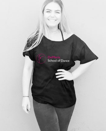 Demeric School Of Dance Off The Shoulder T-Shirt